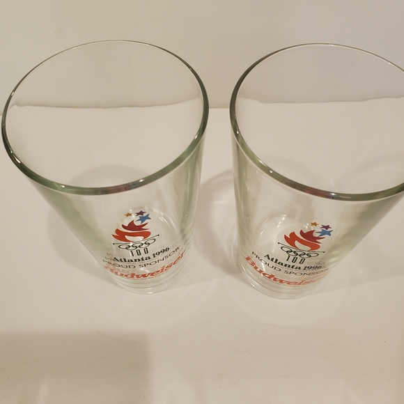 1996 Atlanta Olympic Budwiswer glasses - Picture 2 of 3